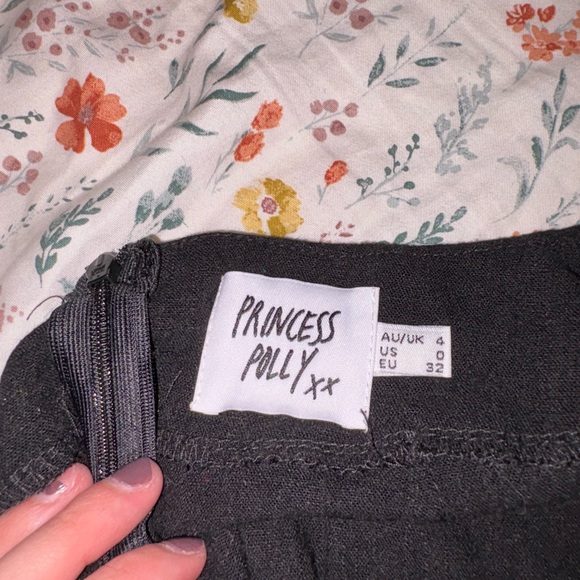 Princess Polly black selby mini skirt - Picture 2 of 2
